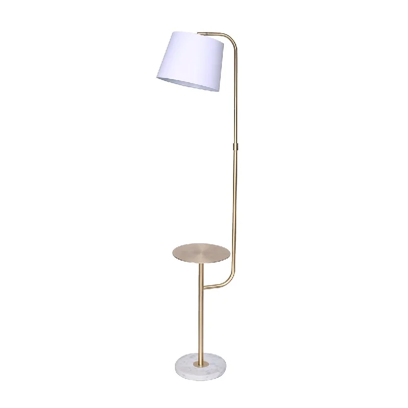Marble Base Floor Lamp for a Touch of LuxurySarantino Marble & Metal End Table Top Floor Lamp Marble Base Floor Lamp for a Touch of LuxurySarantino Marble & Metal End Table Top Floor Lamp
