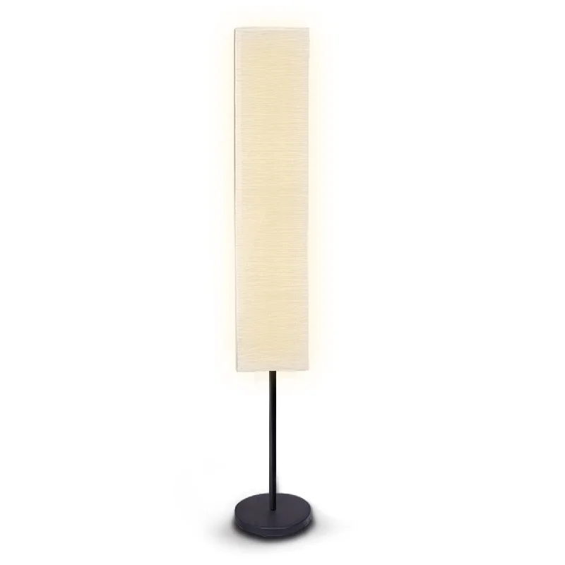 Dimmable Floor Lamp for Adjustable Lighting AmbianceSarantino Metal Floor Lamp with White Paper Wrinkle Shade Light Stand Dimmable Floor Lamp for Adjustable Lighting AmbianceSarantino Metal Floor Lamp with White Paper Wrinkle Shade Light Stand