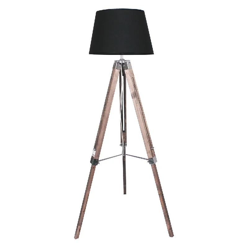 Modern Minimalist Floor Lamp for Contemporary Living RoomsSarantino Timber Tripod Floor Lamp Adjustable Height Taper Fabric Modern Minimalist Floor Lamp for Contemporary Living RoomsSarantino Timber Tripod Floor Lamp Adjustable Height Taper Fabric