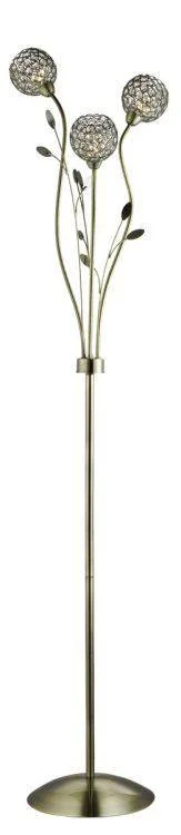 Metal Floor Lamp with a Matte Black Finish for a Sleek LookSearchlight Bellis II Brass 3 Light Floor Lamp Glass Shades Metal Floor Lamp with a Matte Black Finish for a Sleek LookSearchlight Bellis II Brass 3 Light Floor Lamp Glass Shades