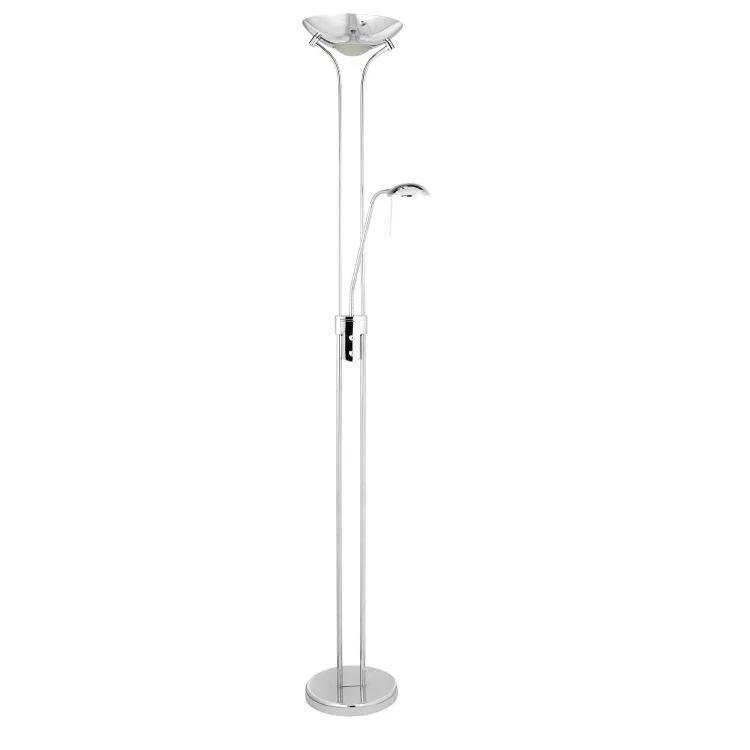 USB Charging Port Floor Lamp for Convenient Device ChargingSearchlight LED Mother Child Chrome USB Charging Port Floor Lamp for Convenient Device ChargingSearchlight LED Mother Child Chrome