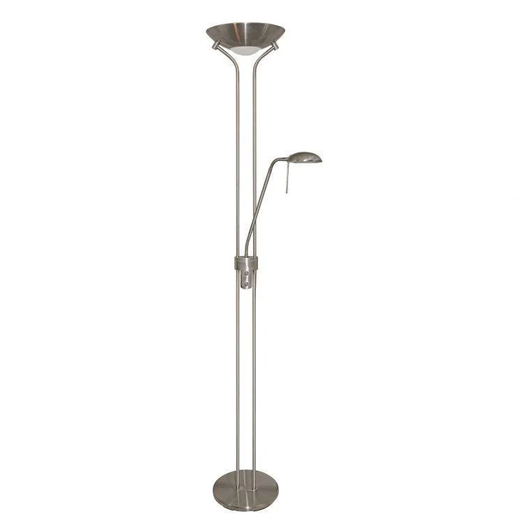 Metal Floor Lamp with a Matte Black Finish for a Sleek LookSearchlight Silver Mother Child Floor Lamp Dimmer Metal Floor Lamp with a Matte Black Finish for a Sleek LookSearchlight Silver Mother Child Floor Lamp Dimmer