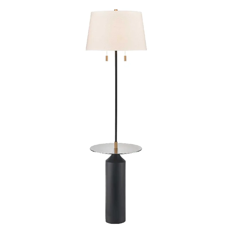 Way Switch Floor Lamp for Multiple Light Intensity LevelsSheve It 65'' High 2-Light Floor Lamp - Matte Black By ELK Way Switch Floor Lamp for Multiple Light Intensity LevelsSheve It 65'' High 2-Light Floor Lamp - Matte Black By ELK