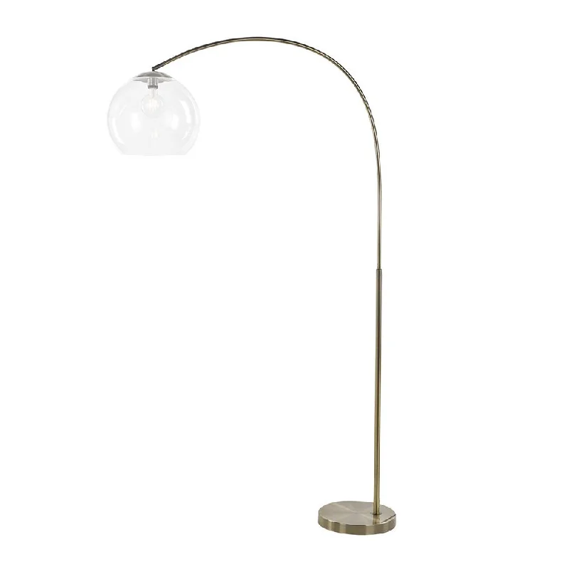 Rustic Farmhouse Style Floor Lamp for Cozy BedroomsOver 1 Light Floor Lamp Arc Antique Brass With Acrylic Shade Rustic Farmhouse Style Floor Lamp for Cozy BedroomsOver 1 Light Floor Lamp Arc Antique Brass With Acrylic Shade