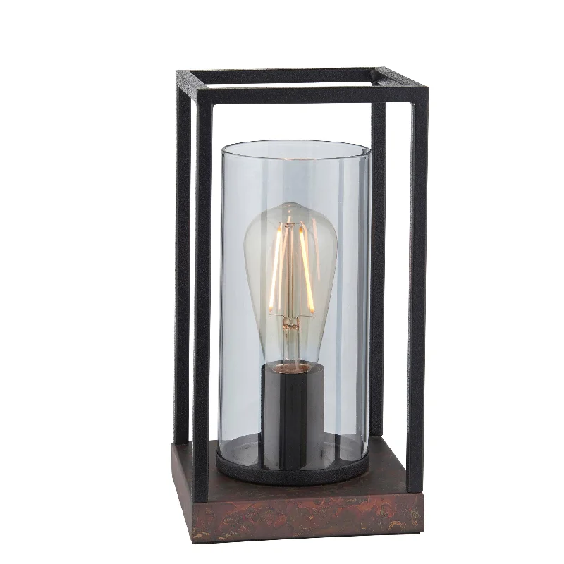 Bohemian Inspired Floor Lamp for Eclectic Home DecorSolihull Bronze & Black Frame Table Lamp - Tinted Glass Shade Bohemian Inspired Floor Lamp for Eclectic Home DecorSolihull Bronze & Black Frame Table Lamp - Tinted Glass Shade