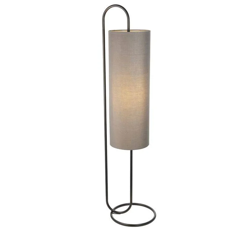 Modern Minimalist Floor Lamp for Contemporary Living RoomsSura Floor Lamp Matt Black w/ Grey Shade Modern Minimalist Floor Lamp for Contemporary Living RoomsSura Floor Lamp Matt Black w/ Grey Shade