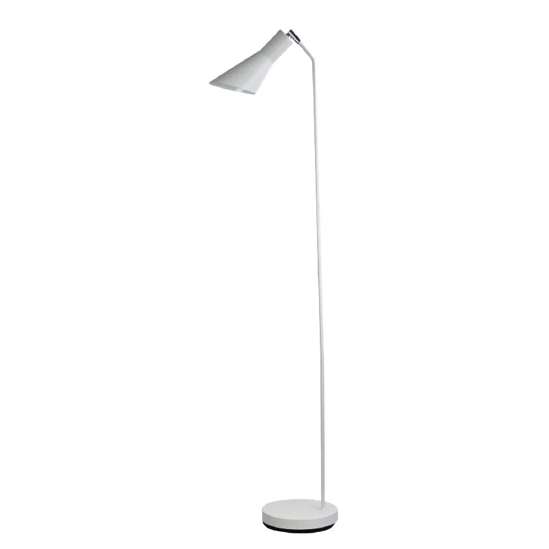 Bohemian Inspired Floor Lamp for Eclectic Home DecorThor 1 Light Floor Lamp White - OL93933WH Bohemian Inspired Floor Lamp for Eclectic Home DecorThor 1 Light Floor Lamp White - OL93933WH