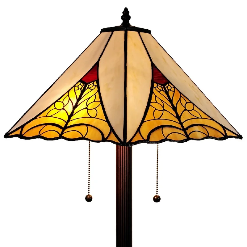 Adjustable Height Floor Lamp for Versatile Lighting NeedsTiffany Style Floor Lamp Mission Standing 63" Tall Stained Glass White Bedroom Living Reading Gift AM259FL18B Amora Lighting Adjustable Height Floor Lamp for Versatile Lighting NeedsTiffany Style Floor Lamp Mission Standing 63" Tall Stained Glass White Bedroom Living Reading Gift AM259FL18B Amora Lighting