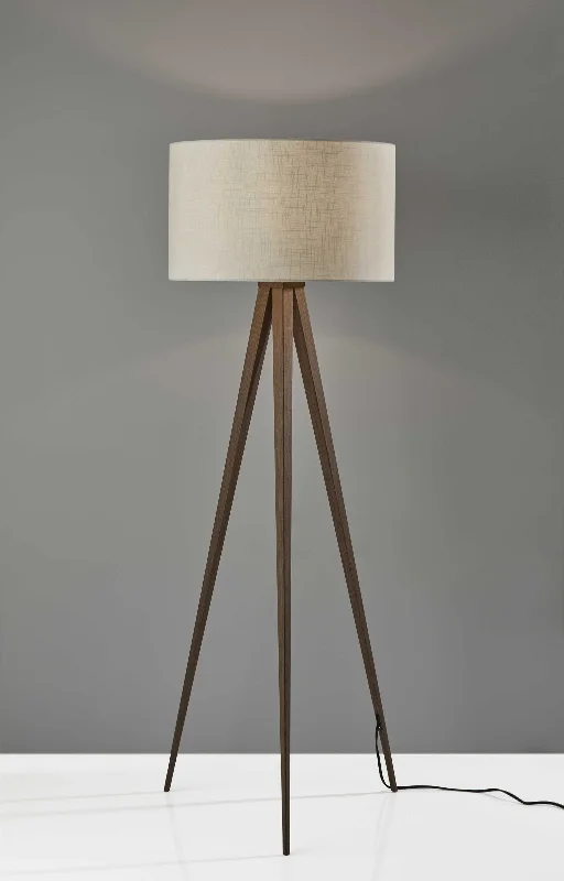 Dimmable Floor Lamp for Adjustable Lighting AmbianceTreble Floor Lamp Three Walnut Finish Legs By Homeroots Dimmable Floor Lamp for Adjustable Lighting AmbianceTreble Floor Lamp Three Walnut Finish Legs By Homeroots
