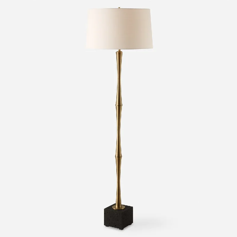USB Charging Port Floor Lamp for Convenient Device ChargingUttermost Shino Antique Brass Floor Lamp - 66'' H X 20'' W X 20'' D USB Charging Port Floor Lamp for Convenient Device ChargingUttermost Shino Antique Brass Floor Lamp - 66'' H X 20'' W X 20'' D