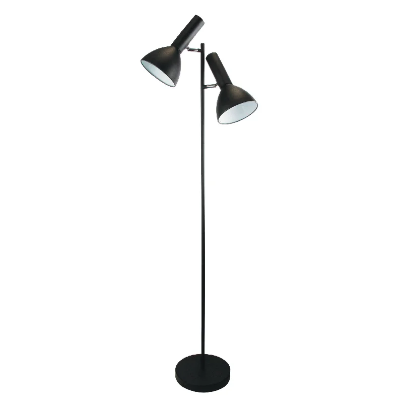 Way Switch Floor Lamp for Multiple Light Intensity LevelsVespa 2 Light Floor Lamp Antique Brass - SL98572AB Way Switch Floor Lamp for Multiple Light Intensity LevelsVespa 2 Light Floor Lamp Antique Brass - SL98572AB