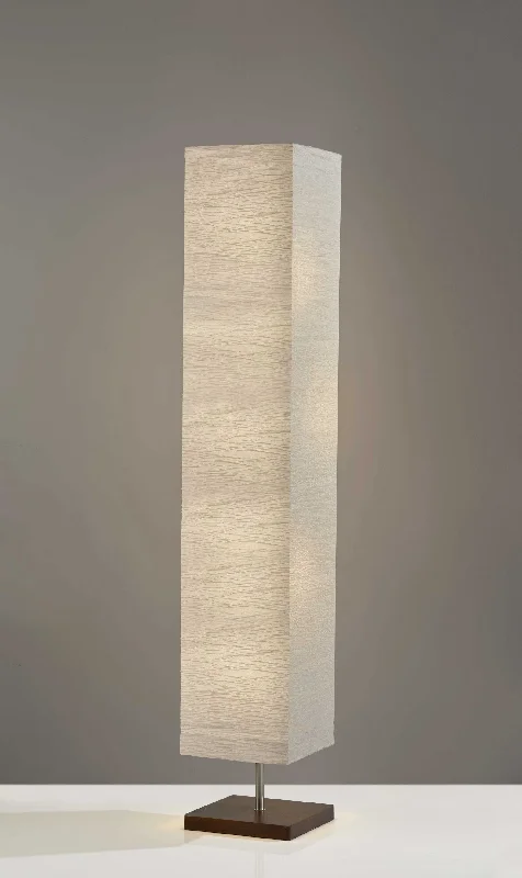 Glass Floor Lamp with Frosted Shades for Soft Diffused LightWildside Paper Shade Floor Lamp with Walnut Wood Base By Homeroots Glass Floor Lamp with Frosted Shades for Soft Diffused LightWildside Paper Shade Floor Lamp with Walnut Wood Base By Homeroots