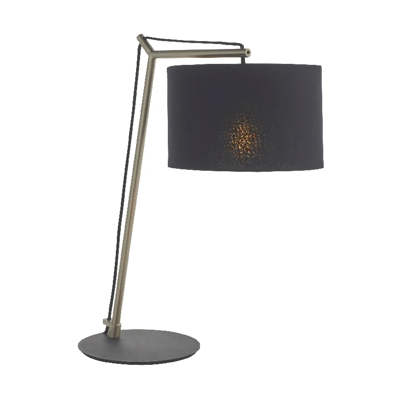 Marble Base Floor Lamp for a Touch of LuxuryWimbledon Matt Nickel Table Lamp - Black Shade Marble Base Floor Lamp for a Touch of LuxuryWimbledon Matt Nickel Table Lamp - Black Shade
