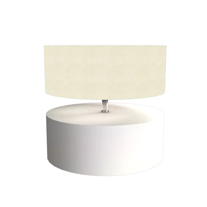 industrial style table lamps with exposed bulbs for loft apartmentsAccord Lighting 145.25 Cylindrical Led Table Lamp Lamp White industrial style table lamps with exposed bulbs for loft apartmentsAccord Lighting 145.25 Cylindrical Led Table Lamp Lamp White