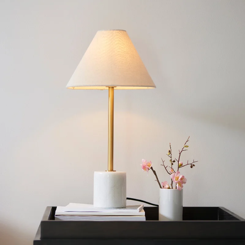 rustic farmhouse table lamps for cozy kitchensAmos Ronde Brushed Brass & Marble Table Lamp with Shade rustic farmhouse table lamps for cozy kitchensAmos Ronde Brushed Brass & Marble Table Lamp with Shade