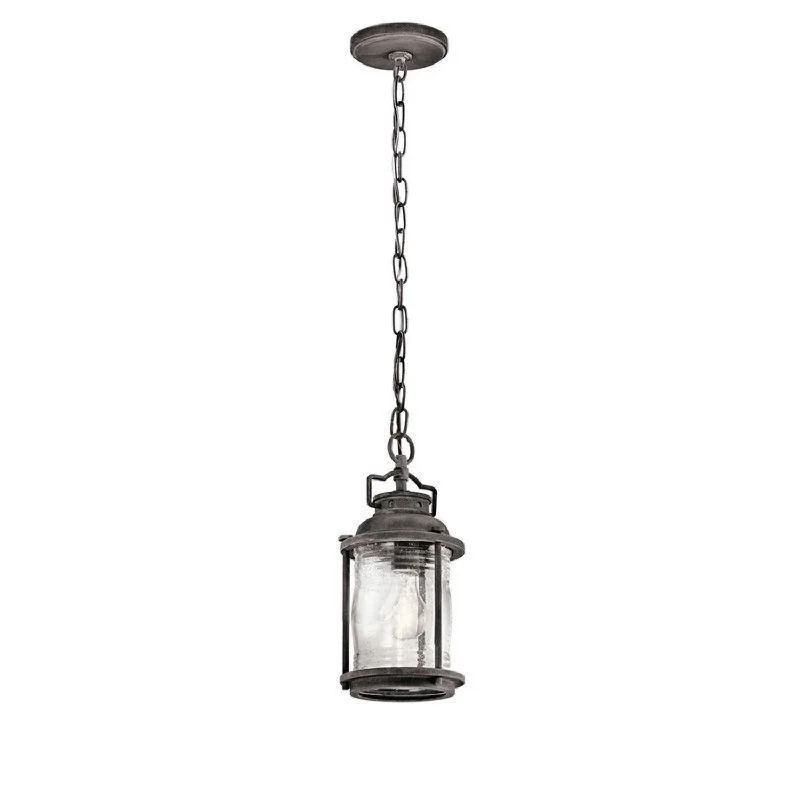 Moroccan Ceiling Lights with Colorful Stained Glass and Geometric CarvingsAshlandbay Small Chain Lantern E27 in Weathered Zinc Elstead Lighting - ELS.KL-ASHLANDBAY8-S Moroccan Ceiling Lights with Colorful Stained Glass and Geometric CarvingsAshlandbay Small Chain Lantern E27 in Weathered Zinc Elstead Lighting - ELS.KL-ASHLANDBAY8-S