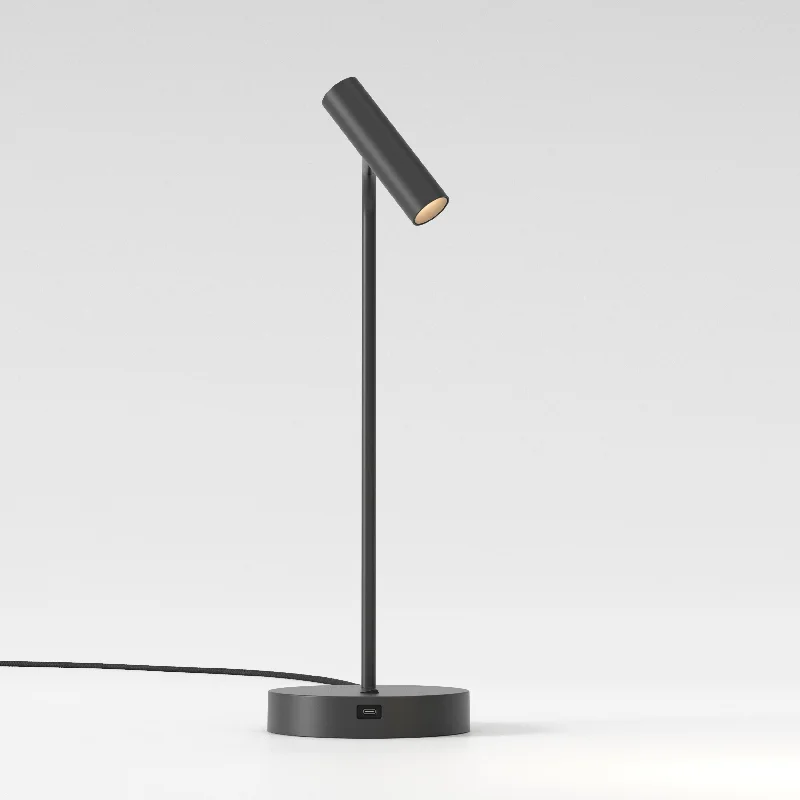 industrial style table lamps with exposed bulbs for loft apartmentsAstro Enna Desk Lamp USB Matt Black industrial style table lamps with exposed bulbs for loft apartmentsAstro Enna Desk Lamp USB Matt Black