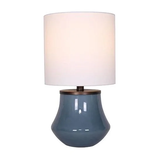art deco table lamps with geometric shapes for a retro touchAurelia Table Lamp - Blue art deco table lamps with geometric shapes for a retro touchAurelia Table Lamp - Blue