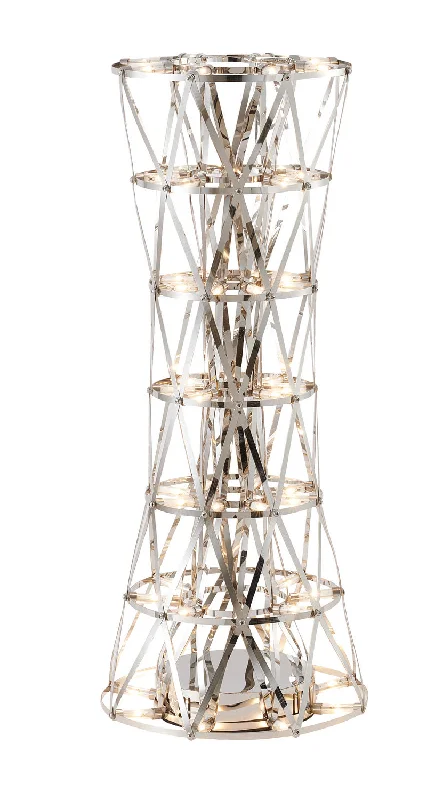 wooden table lamps with natural grain for a warm and organic feelBethel International BE31T10CH Lamp Chrome wooden table lamps with natural grain for a warm and organic feelBethel International BE31T10CH Lamp Chrome
