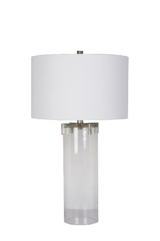 fabric table lamps with a linen shade for a relaxed and breathable lookBethel International JTL105KT-PN Modern Lamp Polished Nickel fabric table lamps with a linen shade for a relaxed and breathable lookBethel International JTL105KT-PN Modern Lamp Polished Nickel