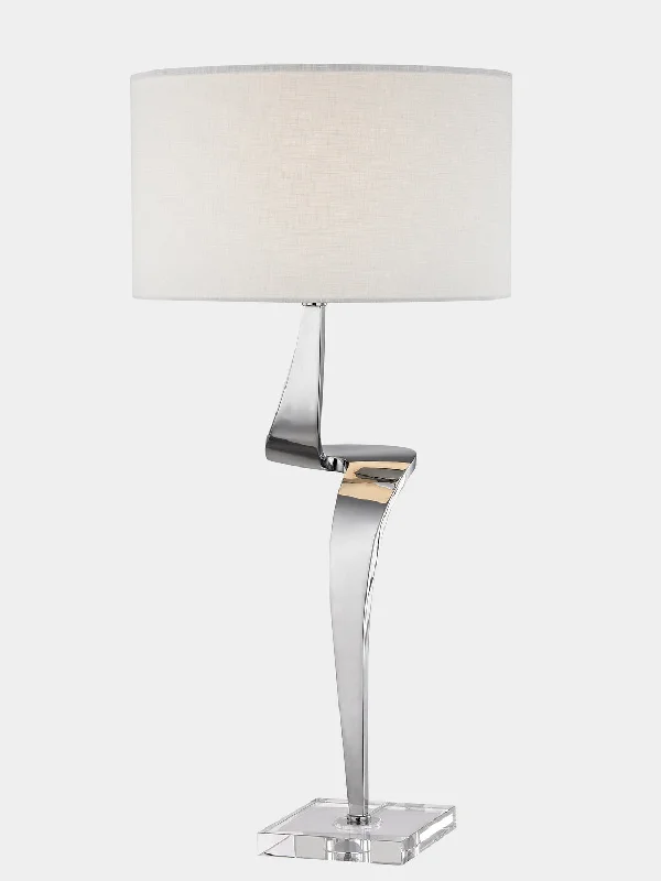 coastal style table lamps with nautical elements for beach housesBethel International JTL136NB-CH Modern Lamp Chrome coastal style table lamps with nautical elements for beach housesBethel International JTL136NB-CH Modern Lamp Chrome