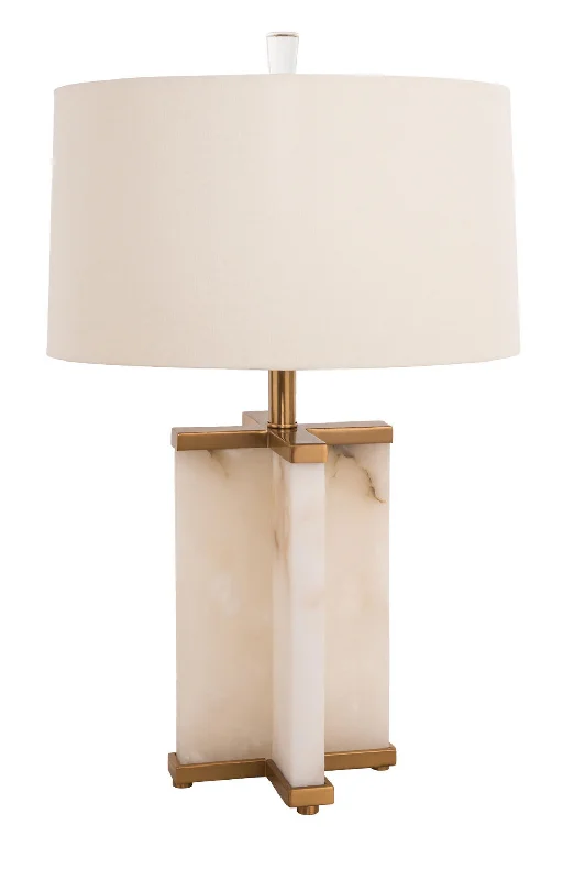 marble table lamps with a luxurious veined pattern for high end decorBethel International MTL05PQ-GD Modern Lamp Gold & White marble table lamps with a luxurious veined pattern for high end decorBethel International MTL05PQ-GD Modern Lamp Gold & White