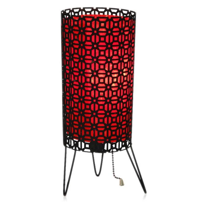 marble table lamps with a luxurious veined pattern for high end decorBlack & Red Table Lamp marble table lamps with a luxurious veined pattern for high end decorBlack & Red Table Lamp