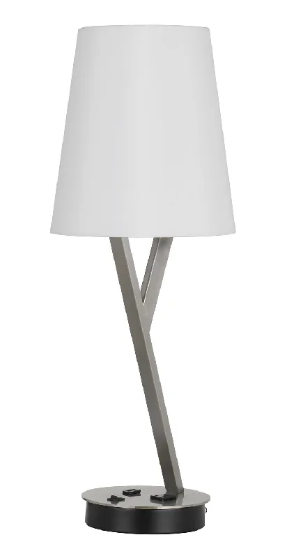 art deco table lamps with geometric shapes for a retro touchCal Lighting BO-2760TB-BS Alester One Light Table Lamp Lamp Pewter, Nickel, Silver art deco table lamps with geometric shapes for a retro touchCal Lighting BO-2760TB-BS Alester One Light Table Lamp Lamp Pewter, Nickel, Silver