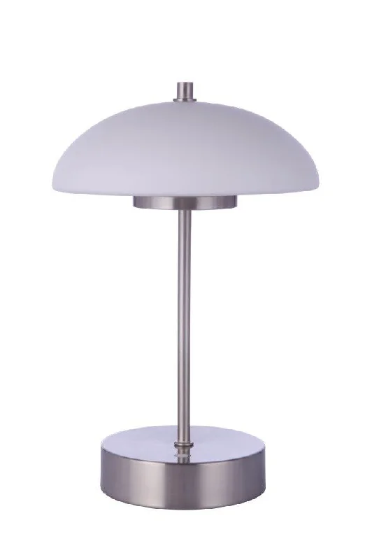 metal table lamps with a matte black finish for a sleek appearanceCraftmade Lighting 86270R-LED Modern Rechargable Led Portable Lamp Brushed Polished Nickel metal table lamps with a matte black finish for a sleek appearanceCraftmade Lighting 86270R-LED Modern Rechargable Led Portable Lamp Brushed Polished Nickel