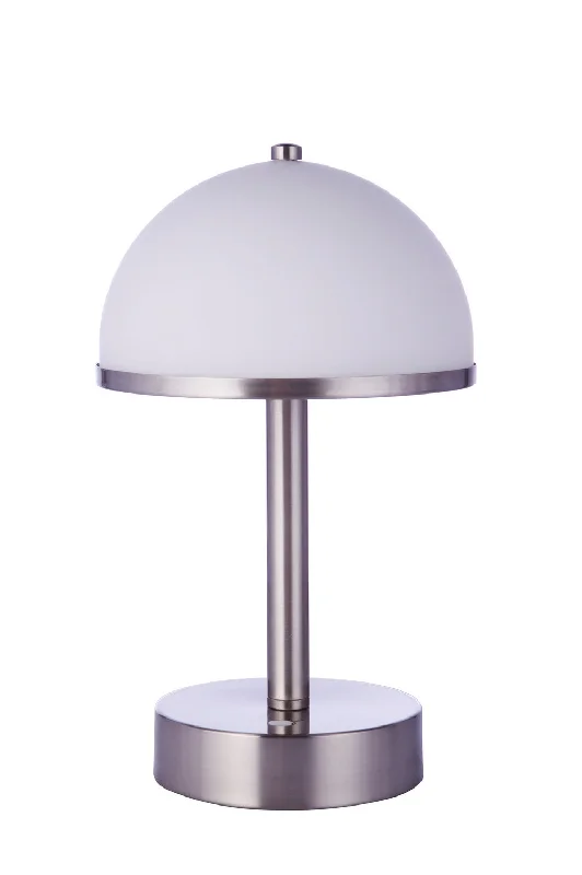 rustic farmhouse table lamps for cozy kitchensCraftmade Lighting 86284R-LED Modern Rechargable Led Portable Lamp Brushed Polished Nickel rustic farmhouse table lamps for cozy kitchensCraftmade Lighting 86284R-LED Modern Rechargable Led Portable Lamp Brushed Polished Nickel