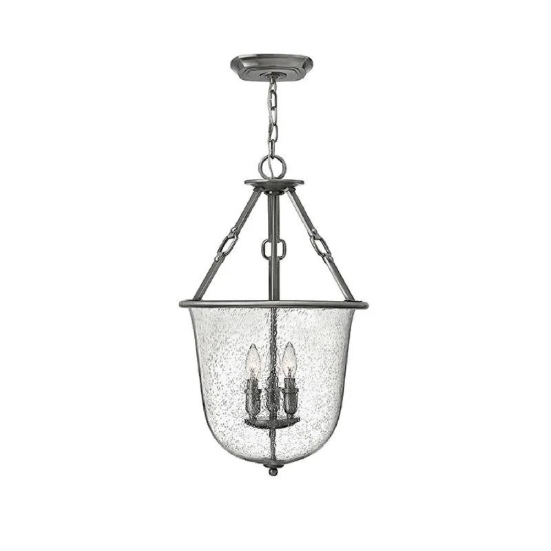 Modern Minimalist Ceiling Lights for Contemporary InteriorsDakota 3Lt Pendant Light E14 in Polished Antique Nickel Elstead Lighting - ELS.HK-DAKOTA-P Modern Minimalist Ceiling Lights for Contemporary InteriorsDakota 3Lt Pendant Light E14 in Polished Antique Nickel Elstead Lighting - ELS.HK-DAKOTA-P