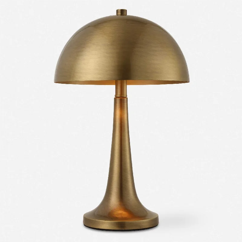 metal table lamps with a matte black finish for a sleek appearanceDame Table Lamp