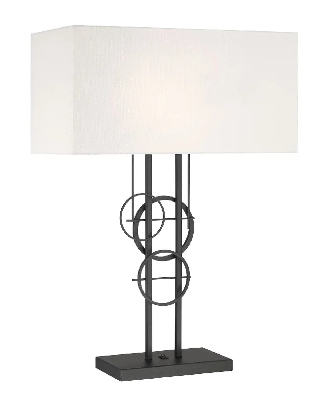 coastal style table lamps with nautical elements for beach housesGeorge Kovacs Lighting P5136-066 Tempo Two Light Table Lamp Lamp Black coastal style table lamps with nautical elements for beach housesGeorge Kovacs Lighting P5136-066 Tempo Two Light Table Lamp Lamp Black
