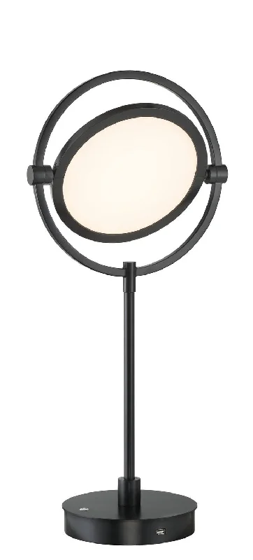 leather table lamps with a distressed texture for a rugged charmGeorge Kovacs Lighting P5544-66A-L Studio 23 Led Table Lamp Lamp Black leather table lamps with a distressed texture for a rugged charmGeorge Kovacs Lighting P5544-66A-L Studio 23 Led Table Lamp Lamp Black