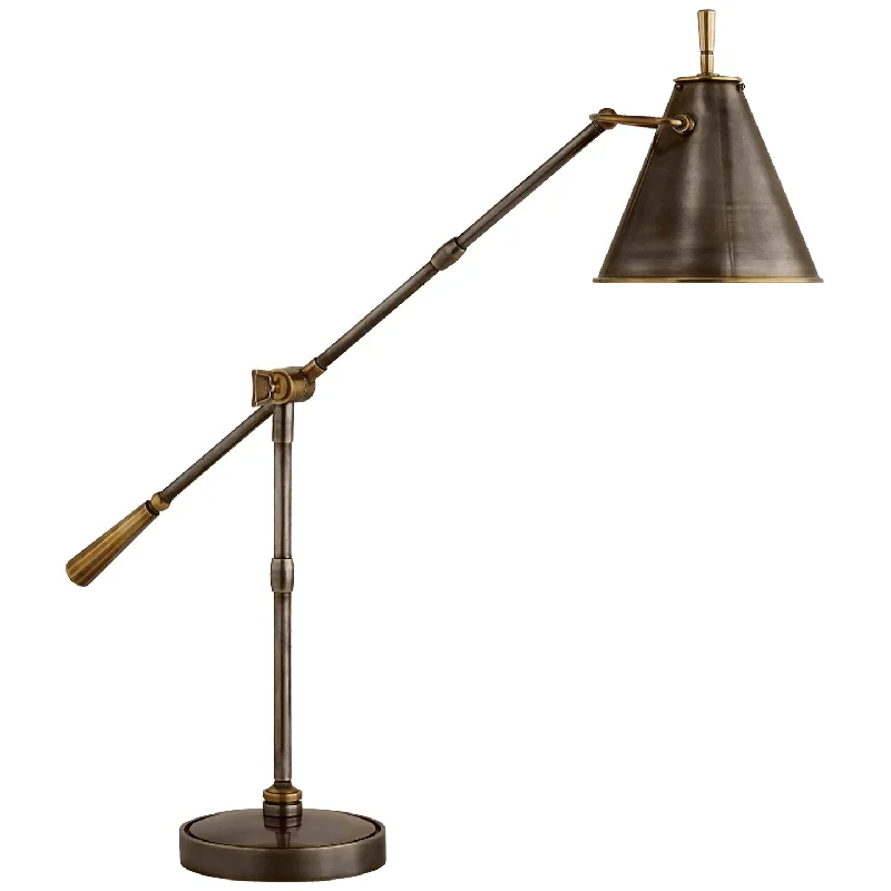 leather table lamps with a distressed texture for a rugged charmGoodman Table Lamp