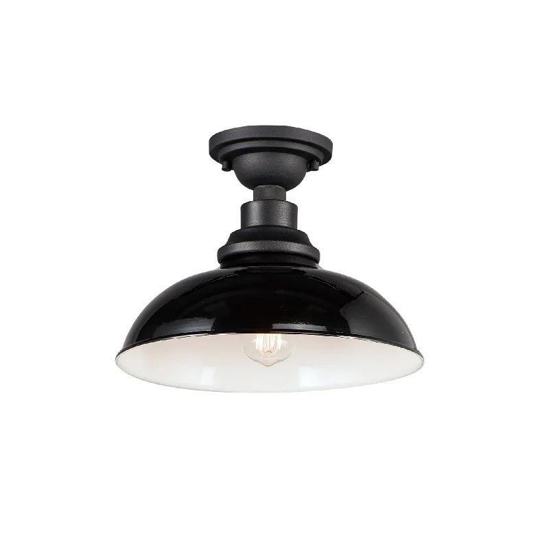 Chinese - Style Ceiling Lights with Red Lantern - Inspired DesignsGranville 1-Light Flush Mount Chinese - Style Ceiling Lights with Red Lantern - Inspired DesignsGranville 1-Light Flush Mount