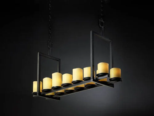 African - Inspired Ceiling Lights with Tribal Patterns and Natural MaterialsJustice Designs CandleAria CNDL-8769-14-AMBR-MBLK Pendant Light - Matte Black African - Inspired Ceiling Lights with Tribal Patterns and Natural MaterialsJustice Designs CandleAria CNDL-8769-14-AMBR-MBLK Pendant Light - Matte Black