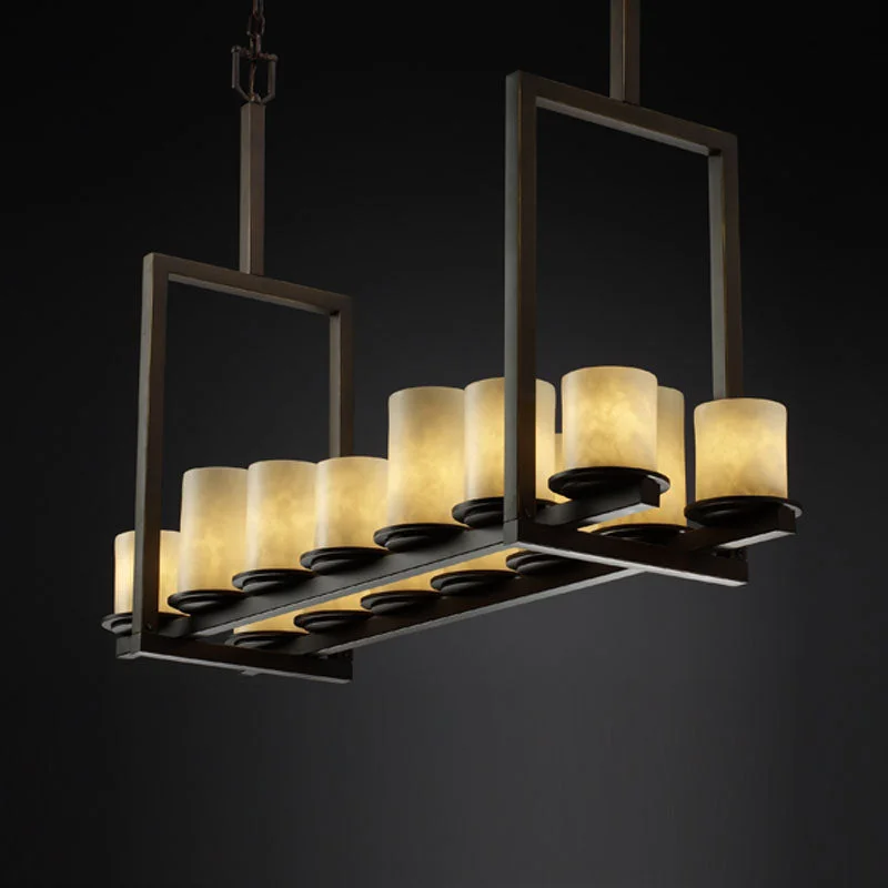 Glass Ceiling Lights with Frosted, Colored, or Etched GlassJustice Designs Clouds CLD-8764-10-DBRZ Pendant Light - Dark Bronze Glass Ceiling Lights with Frosted, Colored, or Etched GlassJustice Designs Clouds CLD-8764-10-DBRZ Pendant Light - Dark Bronze