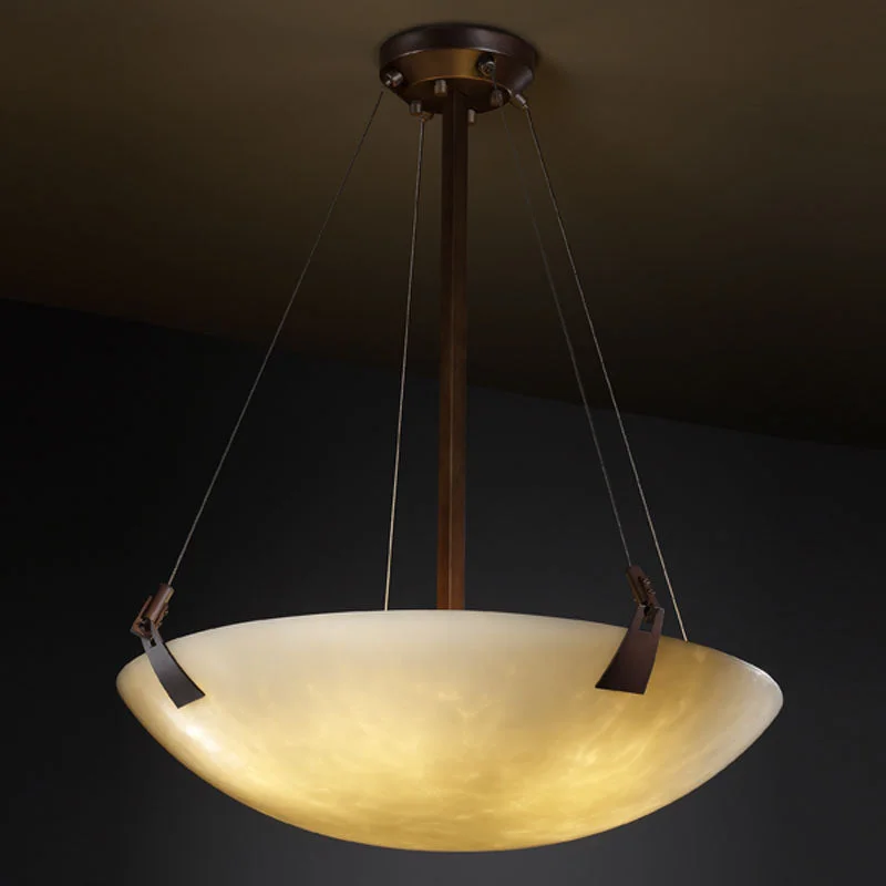 African - Inspired Ceiling Lights with Tribal Patterns and Natural MaterialsJustice Designs Clouds CLD-9641-35-DBRZ Pendant Light - Dark Bronze African - Inspired Ceiling Lights with Tribal Patterns and Natural MaterialsJustice Designs Clouds CLD-9641-35-DBRZ Pendant Light - Dark Bronze