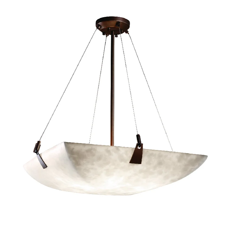 Bohemian Ceiling Lights with Beads, Tassels, and Colorful GlassJustice Designs Clouds CLD-9642-25-DBRZ-LED5-5000 Pendant Light - Dark Bronze Bohemian Ceiling Lights with Beads, Tassels, and Colorful GlassJustice Designs Clouds CLD-9642-25-DBRZ-LED5-5000 Pendant Light - Dark Bronze