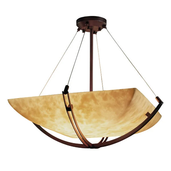 Gothic Ceiling Lights with Dark Metalwork and Pointed ArchesJustice Designs Clouds CLD-9724-25-DBRZ-LED6-6000 Pendant Light - Dark Bronze Gothic Ceiling Lights with Dark Metalwork and Pointed ArchesJustice Designs Clouds CLD-9724-25-DBRZ-LED6-6000 Pendant Light - Dark Bronze