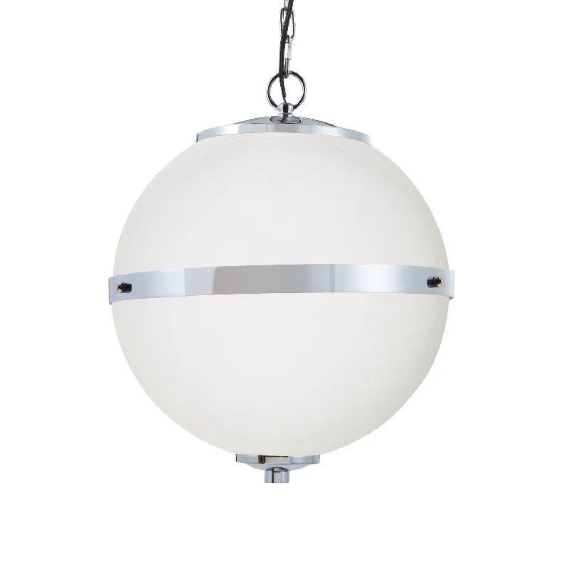 Art Deco Ceiling Lights with Geometric Patterns and Metallic FinishesJustice Designs Fusion FSN-8040-OPAL-CROM Pendant Light - Polished Chrome Art Deco Ceiling Lights with Geometric Patterns and Metallic FinishesJustice Designs Fusion FSN-8040-OPAL-CROM Pendant Light - Polished Chrome