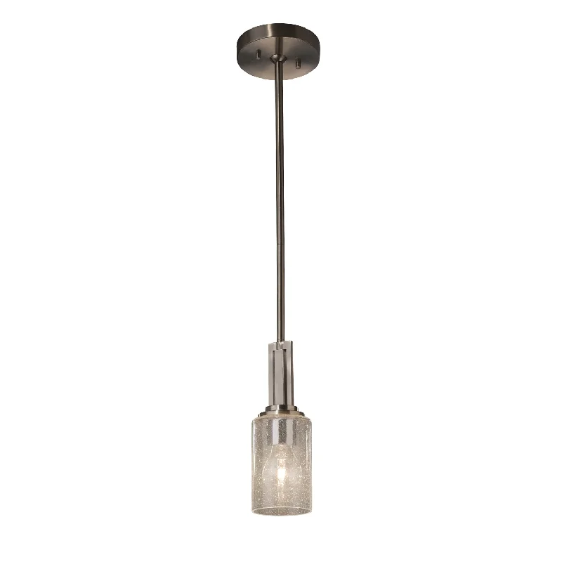 Crystal Ceiling Lights with High - Quality Swarovski CrystalsJustice Designs Fusion FSN-8445-10-SEED-NCKL Pendant Light - Brushed Nickel Crystal Ceiling Lights with High - Quality Swarovski CrystalsJustice Designs Fusion FSN-8445-10-SEED-NCKL Pendant Light - Brushed Nickel