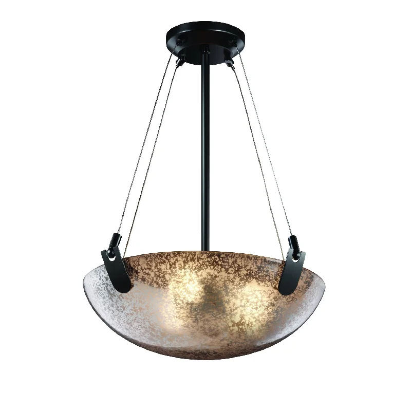 Steampunk Ceiling Lights with Gears, Cogs, and Brass AccentsJustice Designs Fusion FSN-9621-35-MROR-MBLK-LED3-3000 Pendant Light - Matte Black Steampunk Ceiling Lights with Gears, Cogs, and Brass AccentsJustice Designs Fusion FSN-9621-35-MROR-MBLK-LED3-3000 Pendant Light - Matte Black