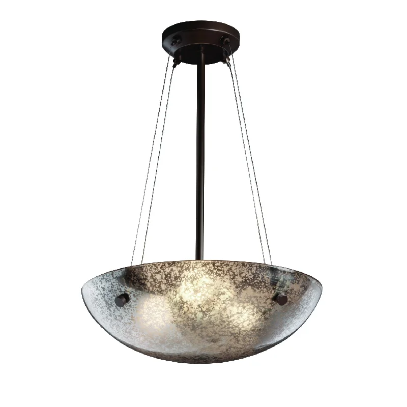 Bohemian Ceiling Lights with Beads, Tassels, and Colorful GlassJustice Designs Fusion FSN-9661-35-MROR-DBRZ-F1-LED3-3000 Pendant Light - Dark Bronze Bohemian Ceiling Lights with Beads, Tassels, and Colorful GlassJustice Designs Fusion FSN-9661-35-MROR-DBRZ-F1-LED3-3000 Pendant Light - Dark Bronze