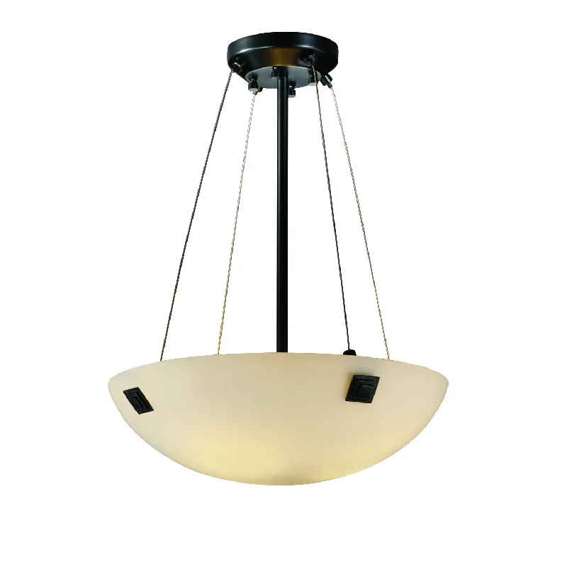 Chinese - Style Ceiling Lights with Red Lantern - Inspired DesignsJustice Designs Fusion FSN-9661-35-OPAL-MBLK-F5 Pendant Light - Matte Black Chinese - Style Ceiling Lights with Red Lantern - Inspired DesignsJustice Designs Fusion FSN-9661-35-OPAL-MBLK-F5 Pendant Light - Matte Black