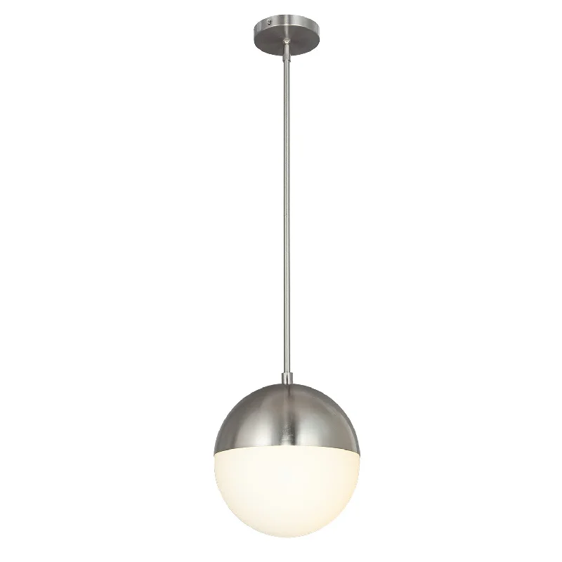 Indian - Themed Ceiling Lights with Intricate Filigree and Mirror WorkJustice Designs Ion FSN-4151-OPAL-NCKL Pendant Light - Brushed Nickel Indian - Themed Ceiling Lights with Intricate Filigree and Mirror WorkJustice Designs Ion FSN-4151-OPAL-NCKL Pendant Light - Brushed Nickel