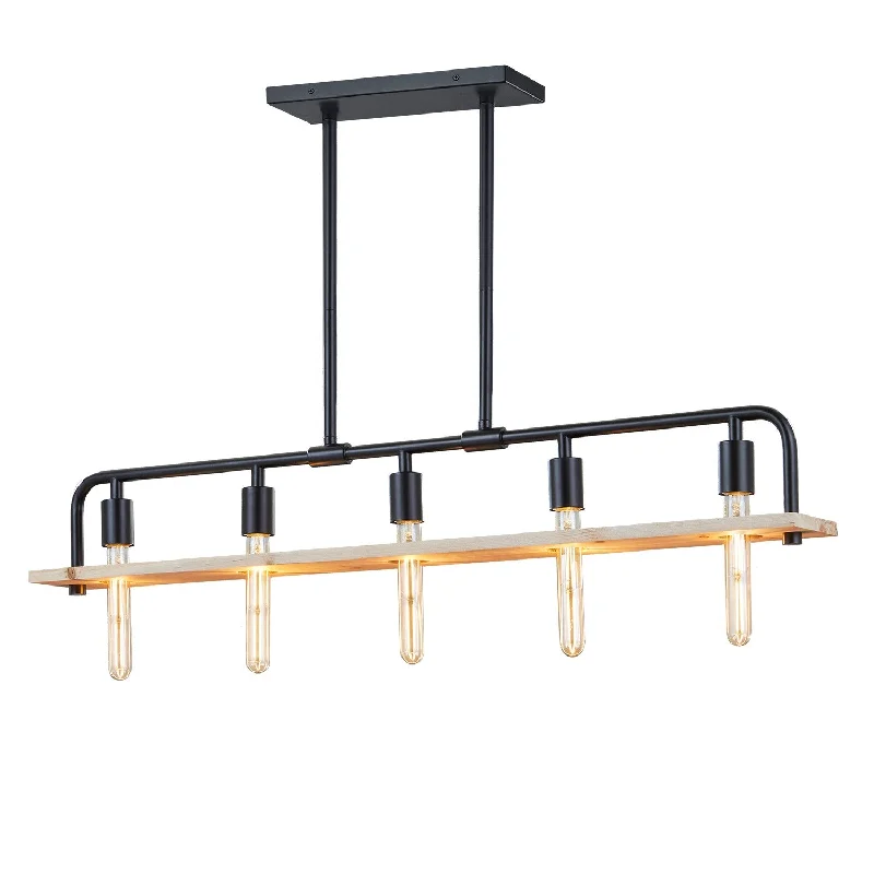 Retro Ceiling Lights Inspired by the 1950s and 1960s DesignJustice Designs Loft ECO-8469-WOOD-MBLK Pendant Light - Matte Black Retro Ceiling Lights Inspired by the 1950s and 1960s DesignJustice Designs Loft ECO-8469-WOOD-MBLK Pendant Light - Matte Black