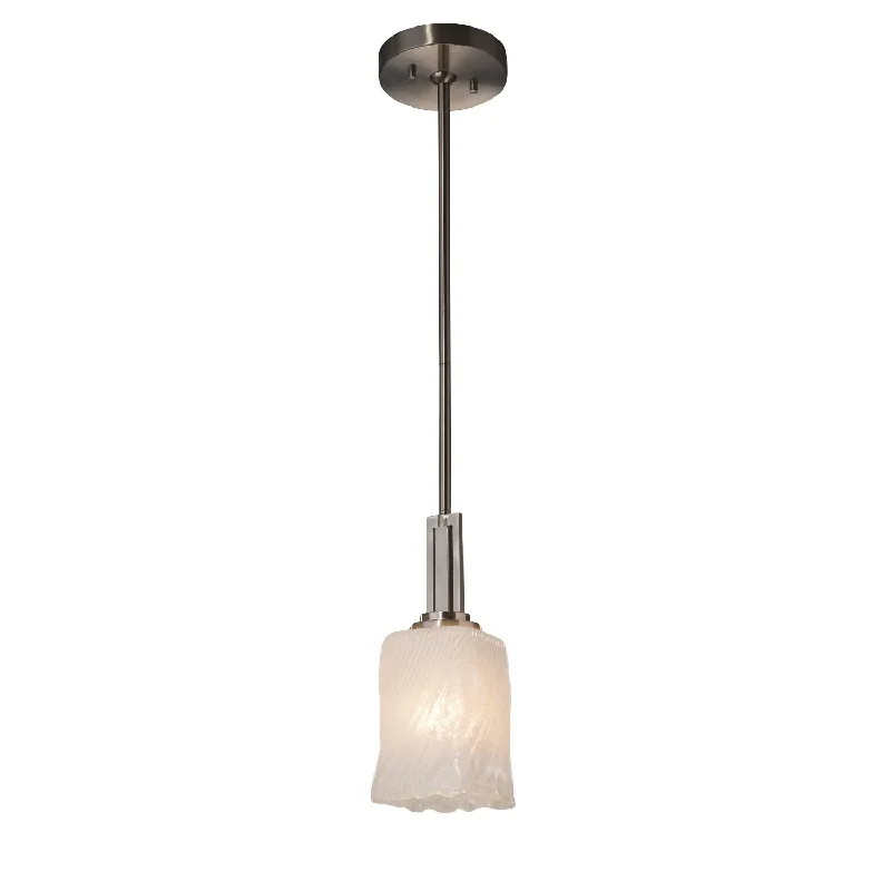 Victorian - Inspired Ceiling Lights with Ornate Crystal ChandeliersJustice Designs Veneto Luce GLA-8445-26-WHTW-NCKL Pendant Light - Brushed Nickel Victorian - Inspired Ceiling Lights with Ornate Crystal ChandeliersJustice Designs Veneto Luce GLA-8445-26-WHTW-NCKL Pendant Light - Brushed Nickel