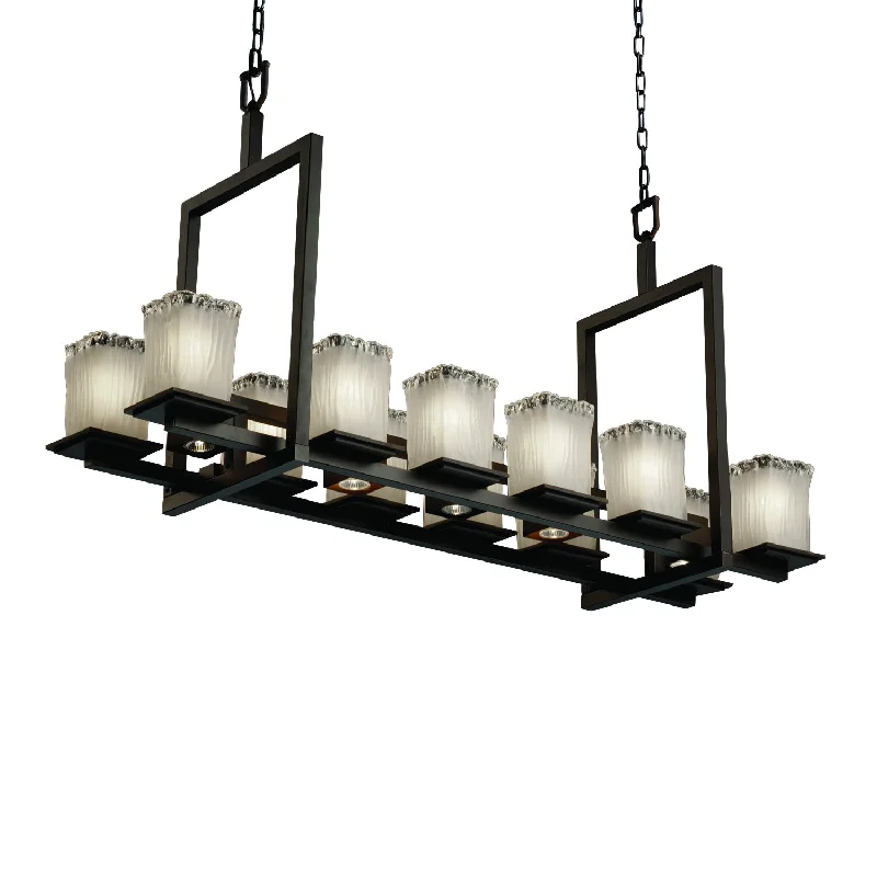 Rustic Ceiling Lights with Reclaimed Wood and Distressed FinishesJustice Designs Veneto Luce GLA-8620-26-WTFR-DBRZ Pendant Light - Dark Bronze Rustic Ceiling Lights with Reclaimed Wood and Distressed FinishesJustice Designs Veneto Luce GLA-8620-26-WTFR-DBRZ Pendant Light - Dark Bronze